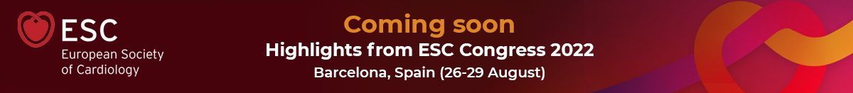 ESC Congress 2022 coming soon banner