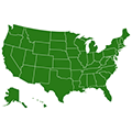USA map